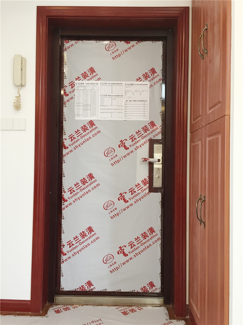 云兰装潢16周年庆精工篇:云兰装潢细致入微的成品保护