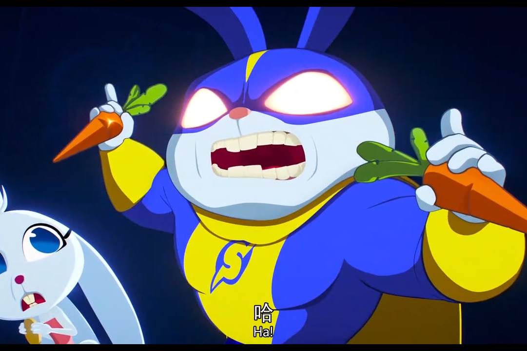 可萌可猛的"超级英雄"小白队长反转不要太搞笑!