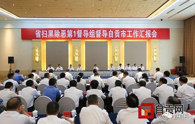 四川省扫黑除恶第1督导组进驻自贡开展扫黑除恶专项斗争督导工作