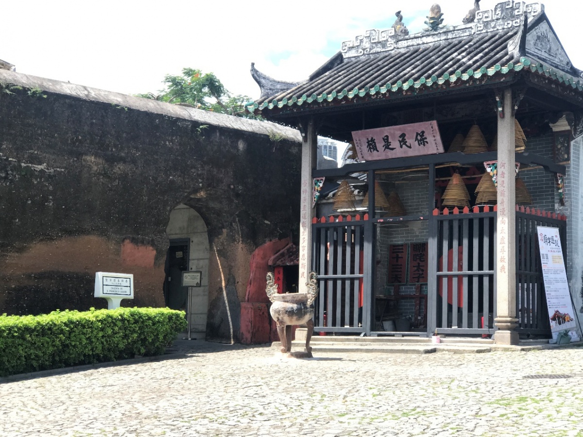 澳門歷史城區,大三巴哪吒廟有去過嗎?_建築