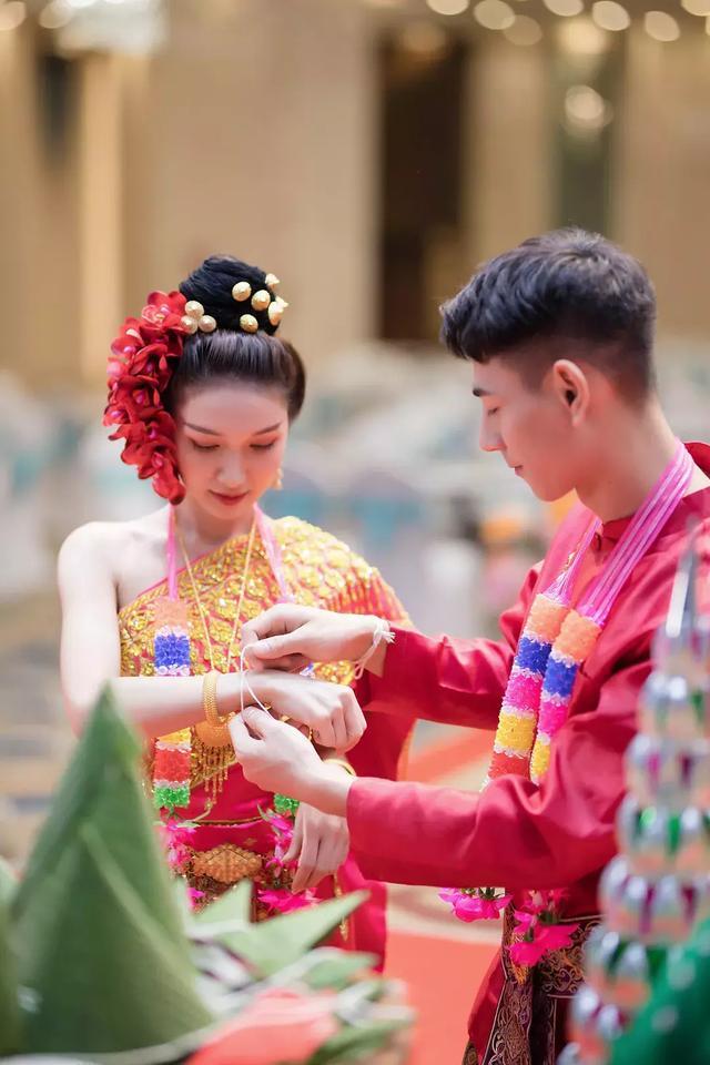 傣族婚俗图片