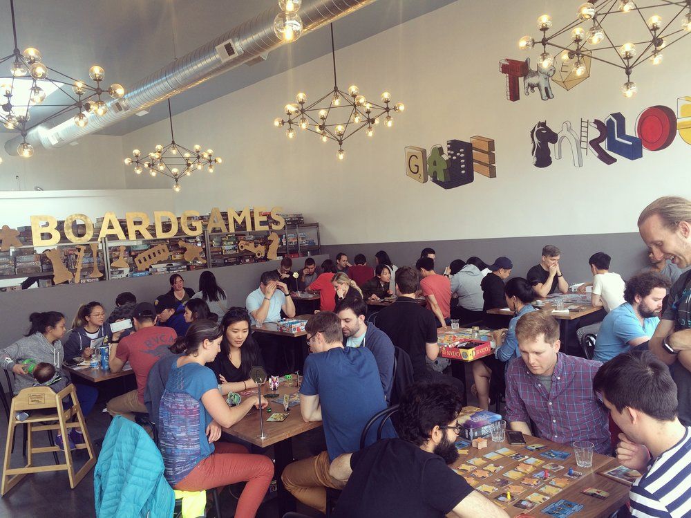 美国高逼格众筹桌游店,5块钱玩一天!_game