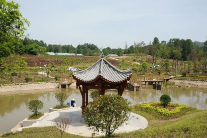 (周子坪社区)(方山休闲山庄)实施城市美化绿化亮化工程打好污染防治