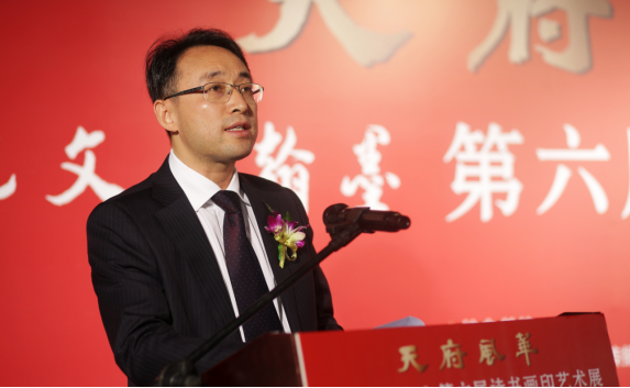 省政府副秘书长,办公厅主任陈彦夫讲话省政府参事室文史研究馆党组