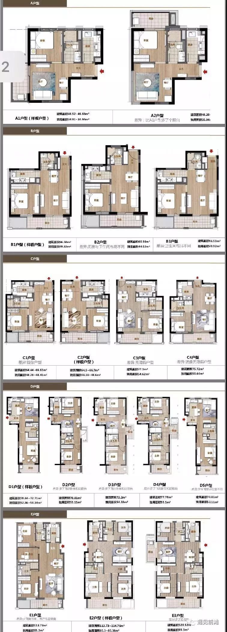 前滩江悦名庭户型图前滩江悦名庭为原陆家嘴50号地块,是前滩晶