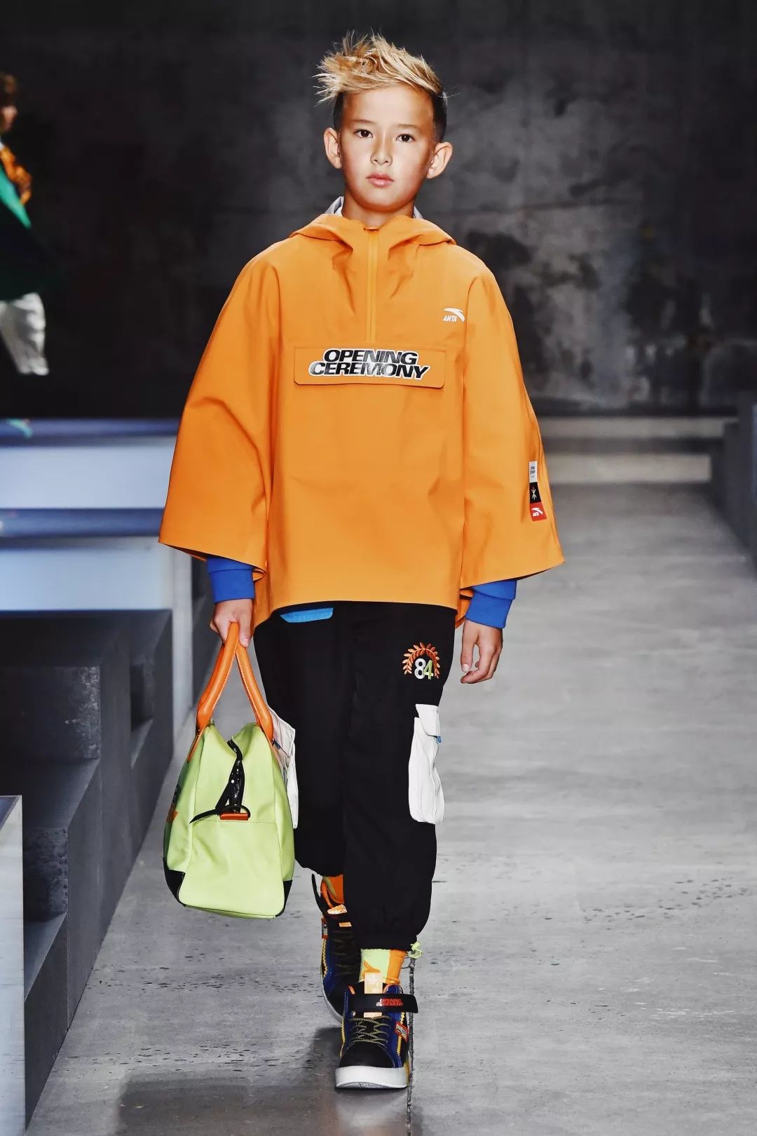造型示范:anta kids x opening ceremony_leon