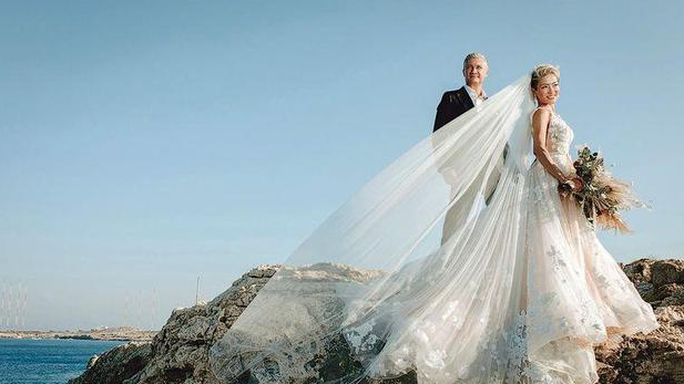 打女陈钰芸婚纱照曝光,将嫁美澄氲佳輄婚礼