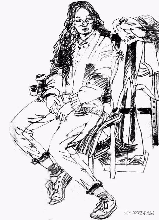 原创刹那间200幅速写