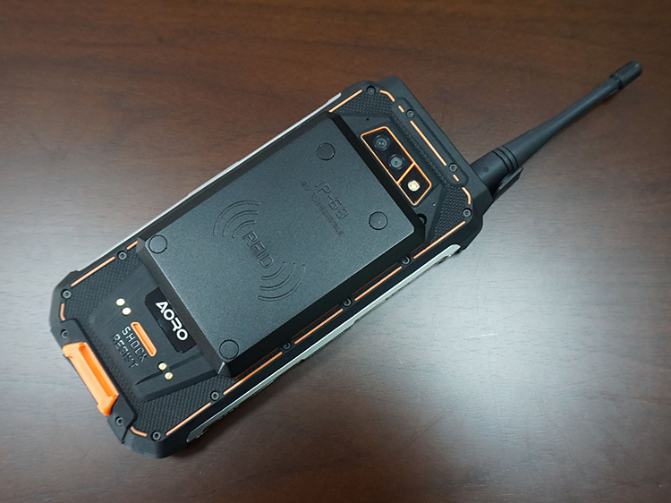 定制激光扫描头915mhz超高频rfid的14g18g专网智能终端工业手机