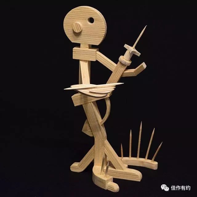 男子用31万根牙签打造了一个城堡模型细节丰富令人惊叹