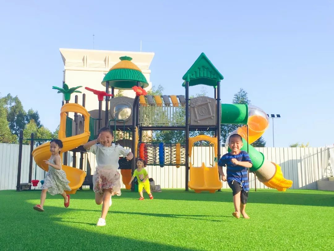 校园风采金井镇西资岩幼儿园植绿意尚情趣