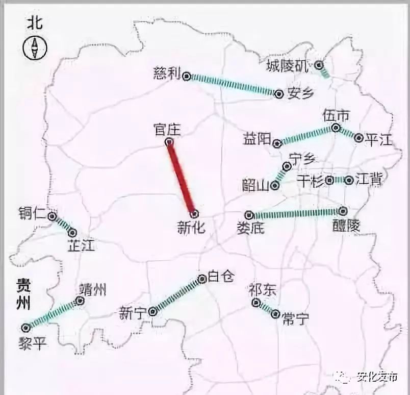 喜大奔益陽將新建一條高速開始徵地拆遷了在你家附近嗎