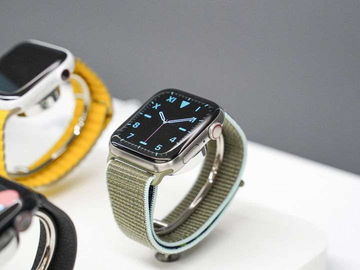 苹果applewatch5图赏陶瓷回归钛金属美爆