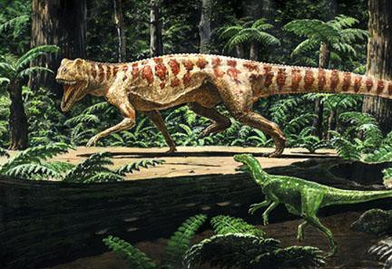 5米,是目前已知最大型的劳氏鳄类,而迅猛鳄科的蜥鳄只有7米长