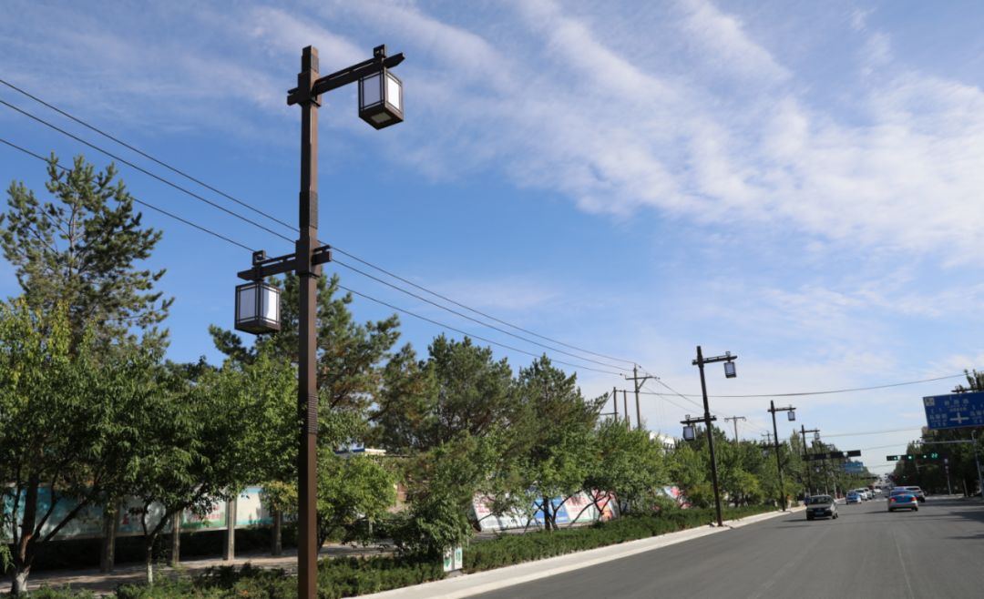 结合城市重要节点,市政道路的提升改造,同时为进一步提升路灯的照明