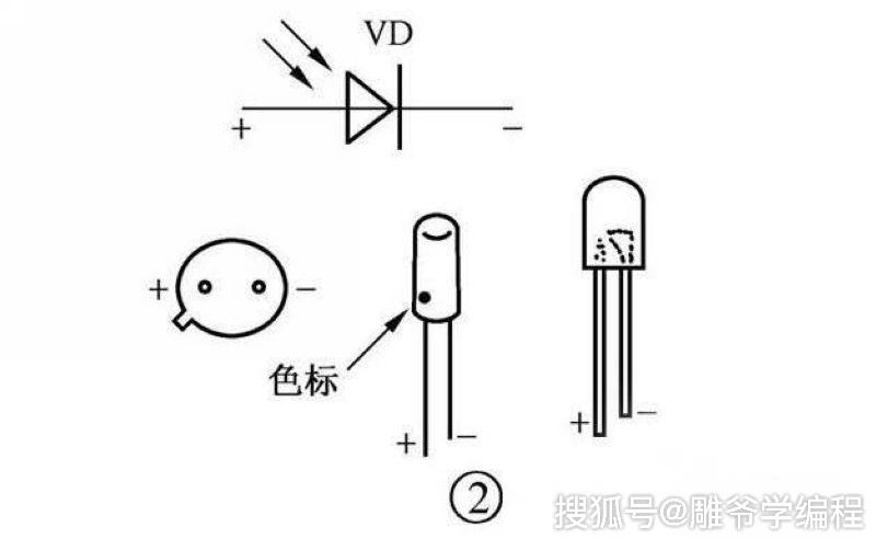 雕爷学编程arduino动手做30光敏二极管模块