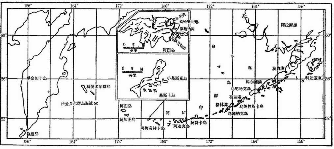 阿图岛地图图片