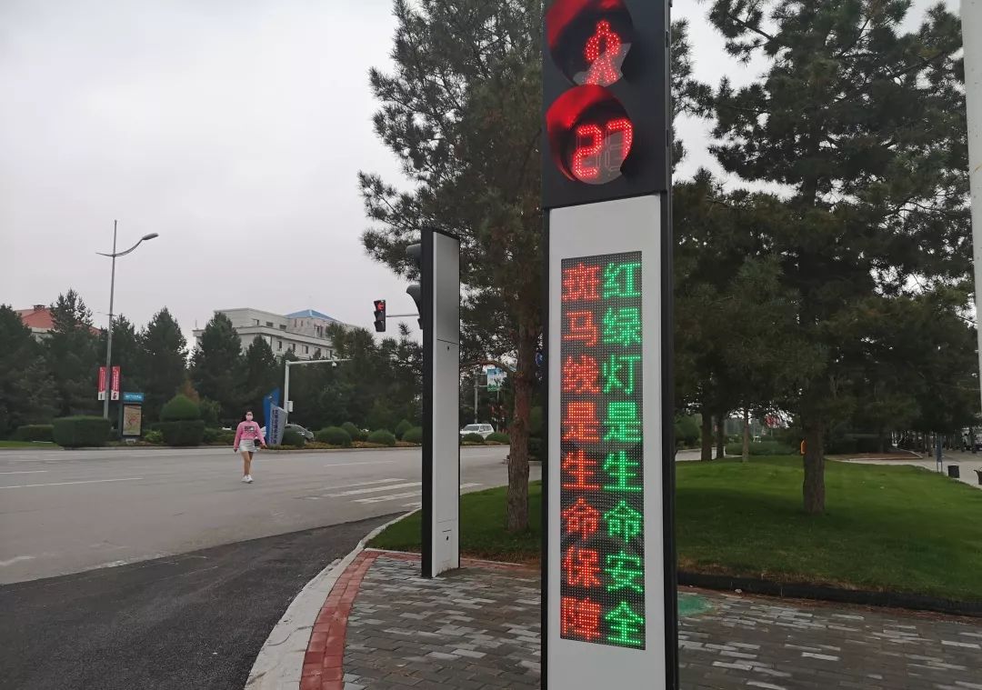 换新装啦乌审街头的几处特色景观