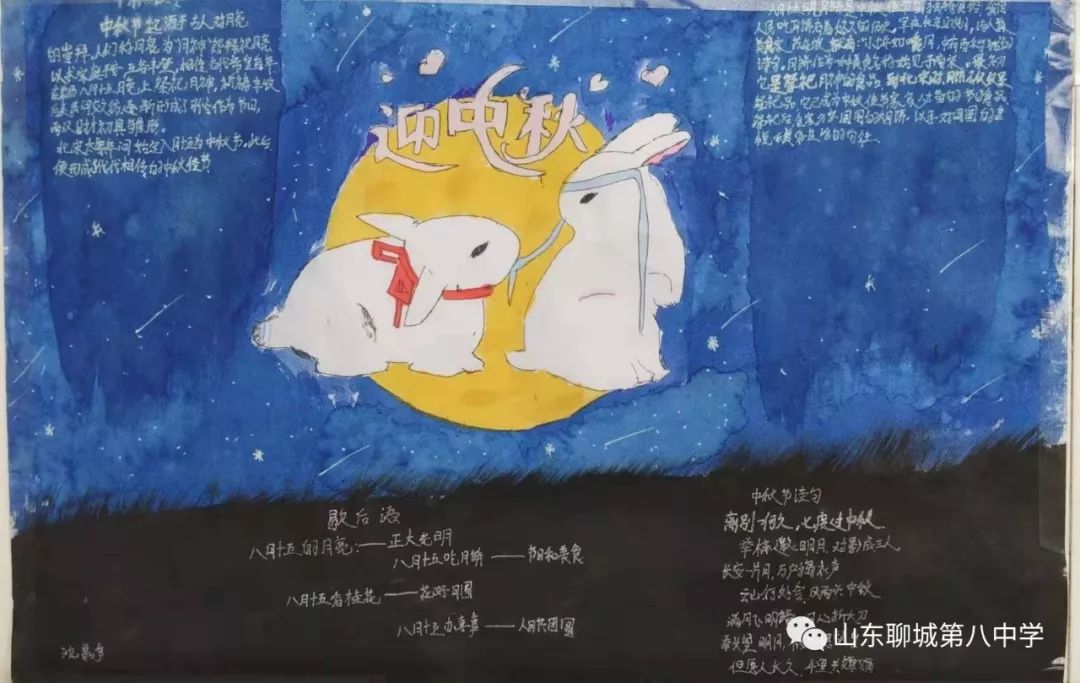 中秋起源▲嫦娥和玉兔▲中秋快乐▲中秋与《礼记》▲猜字谜▲传承