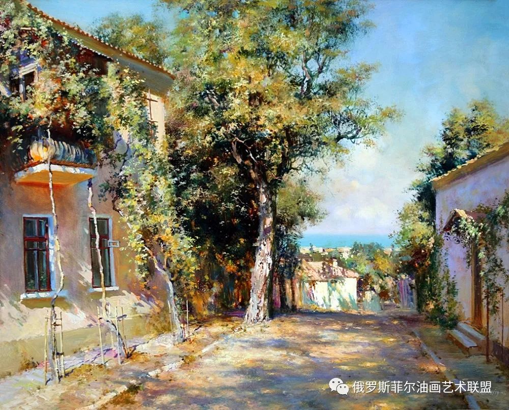 俄罗斯y画家uryanatolevichobukhovsky油画作品欣赏