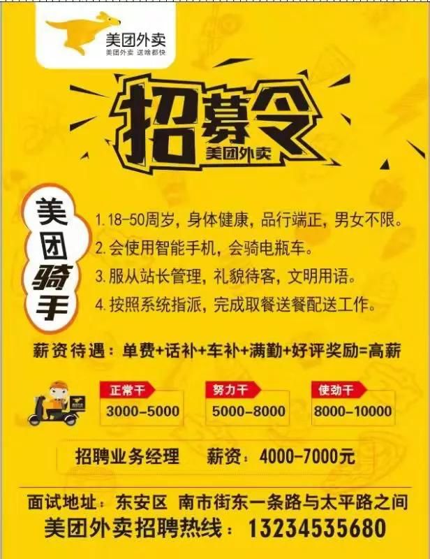 注册美团外卖兼职骑手需要什么条件