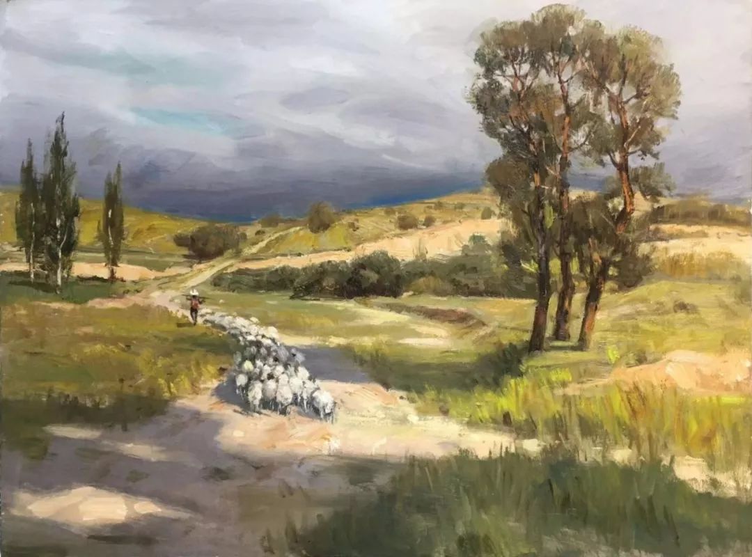 《艺展中国》飞舞生命的力量——陈渐油画作品展