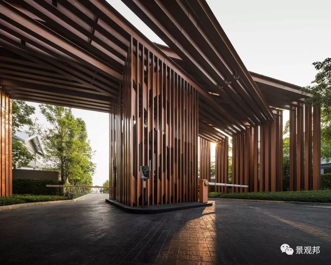 从景观大门看泰国设计,人家真的在认真做原创_入口