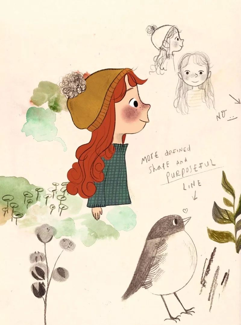 英国插画师aleamarley淘气女孩