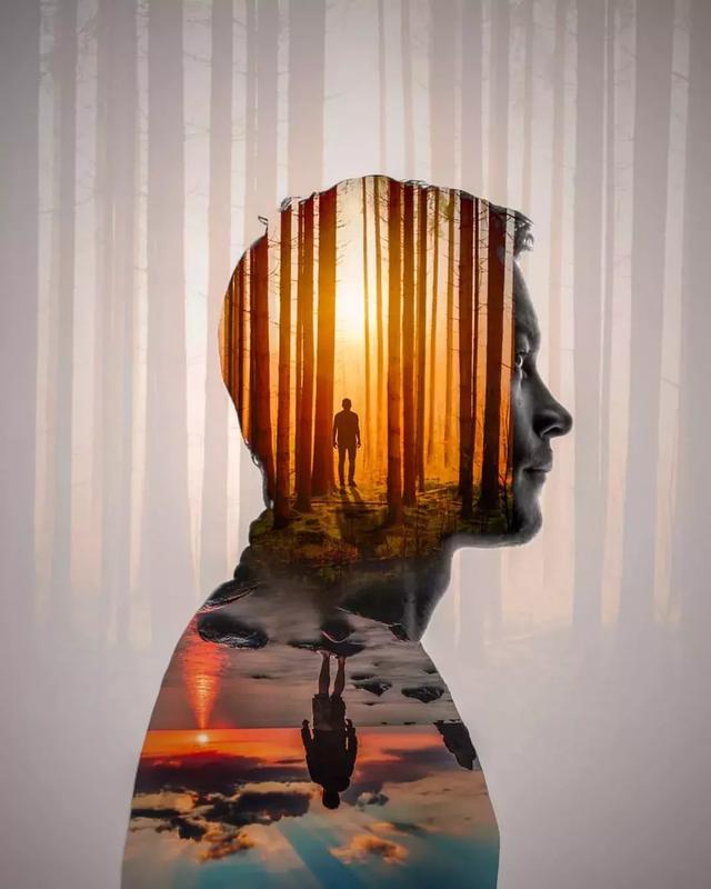 ps头脑风暴双重曝光的神奇世界