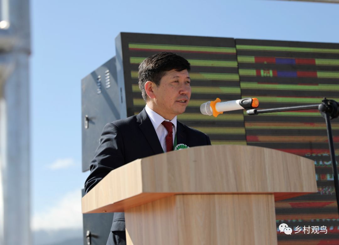 厉害了前几天京山的观鸟节又到了国外连这个国家的部长都来现场致辞