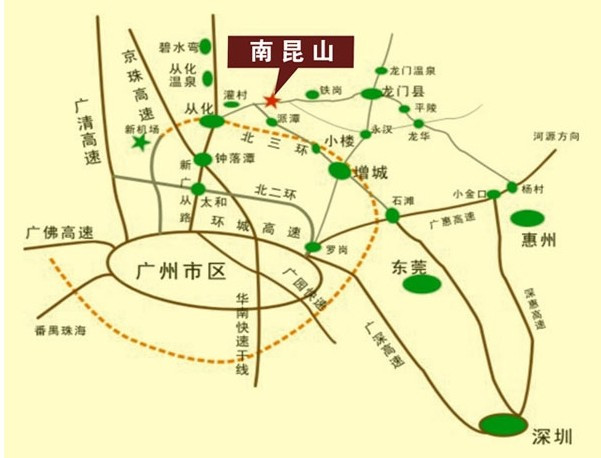 惠州富力南昆山温泉养生谷今天去旅游顺便去看看下下房子