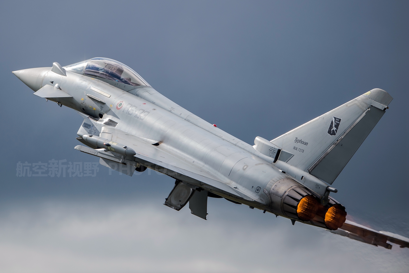 四国台风战机高清图最畅销的欧洲战机被人低估的鸭翼战斗机