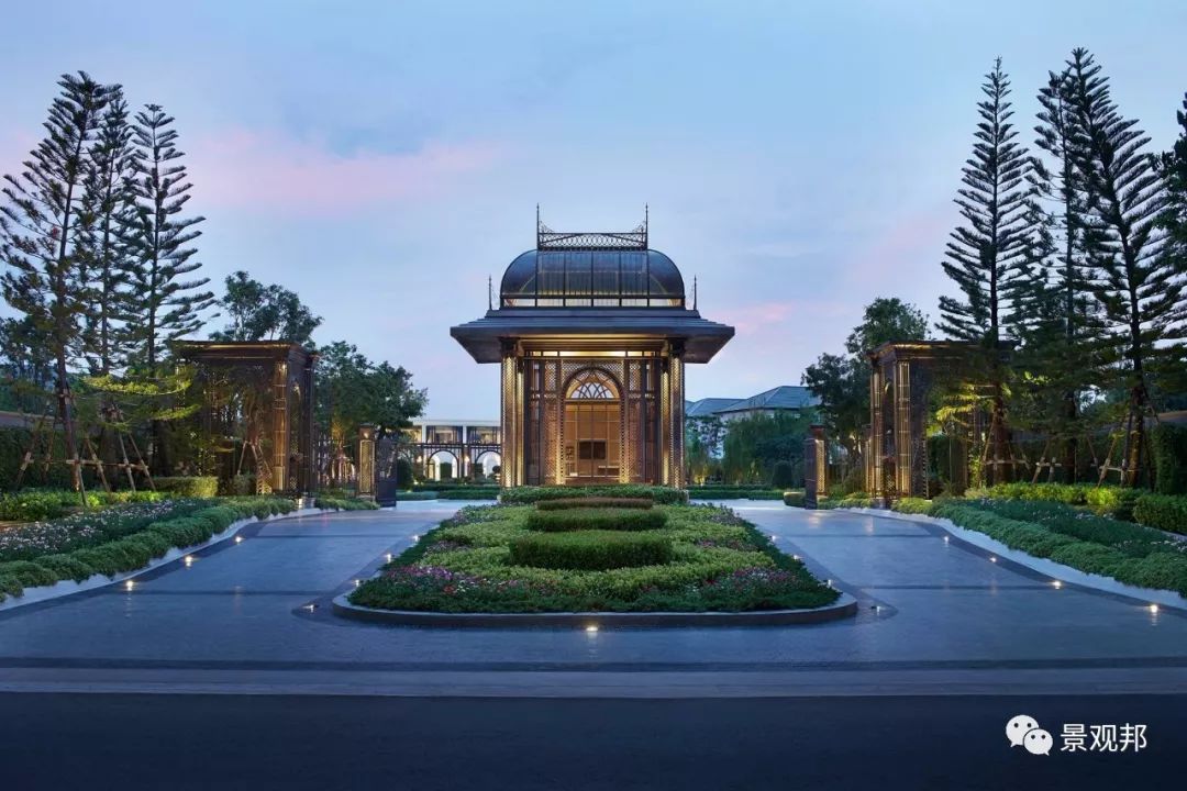 从景观大门看泰国设计,人家真的在认真做原创_入口