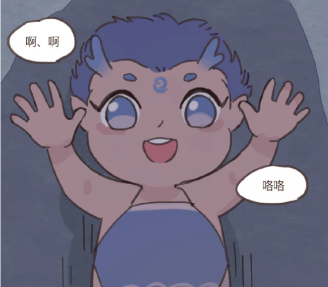 哪吒居然“捅”敖丙这里,看到哪吒下场,网友:敖丙太“攻”了!_小时候