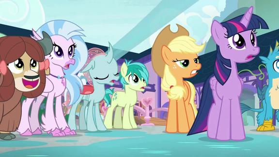 小马宝莉8为了救火连豪华喷泉都拆了紫悦好心疼的哦