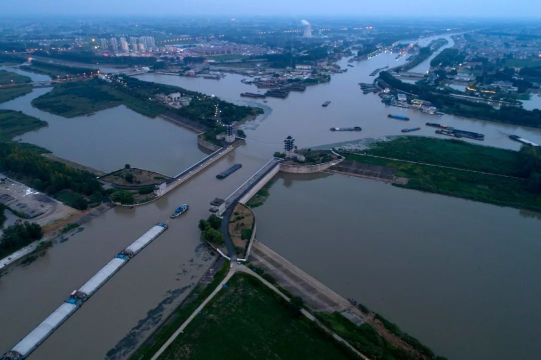 太壮观淮安这座亚洲最大水上立交你见过么