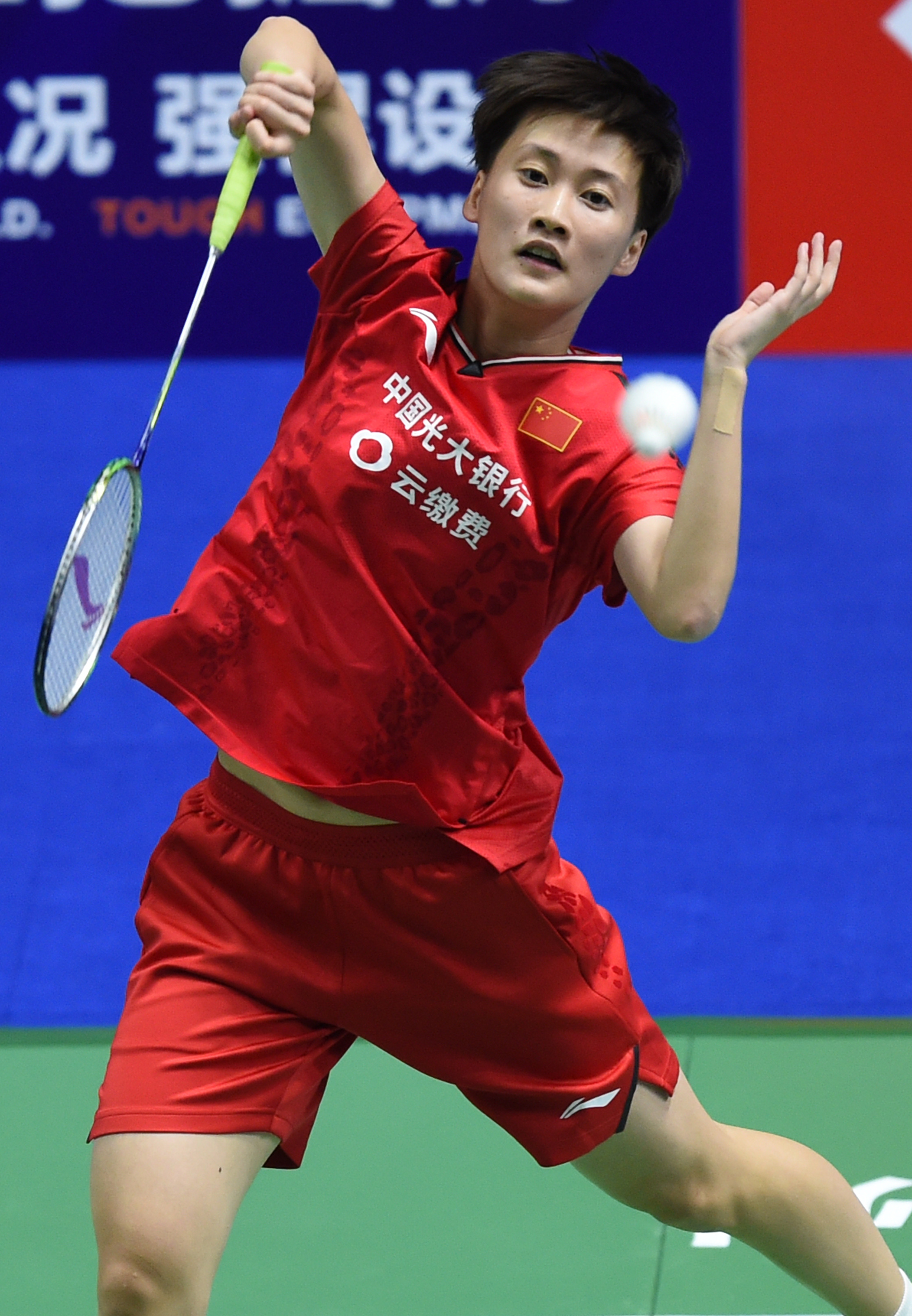 羽毛球——中国公开赛:陈雨菲首轮晋级