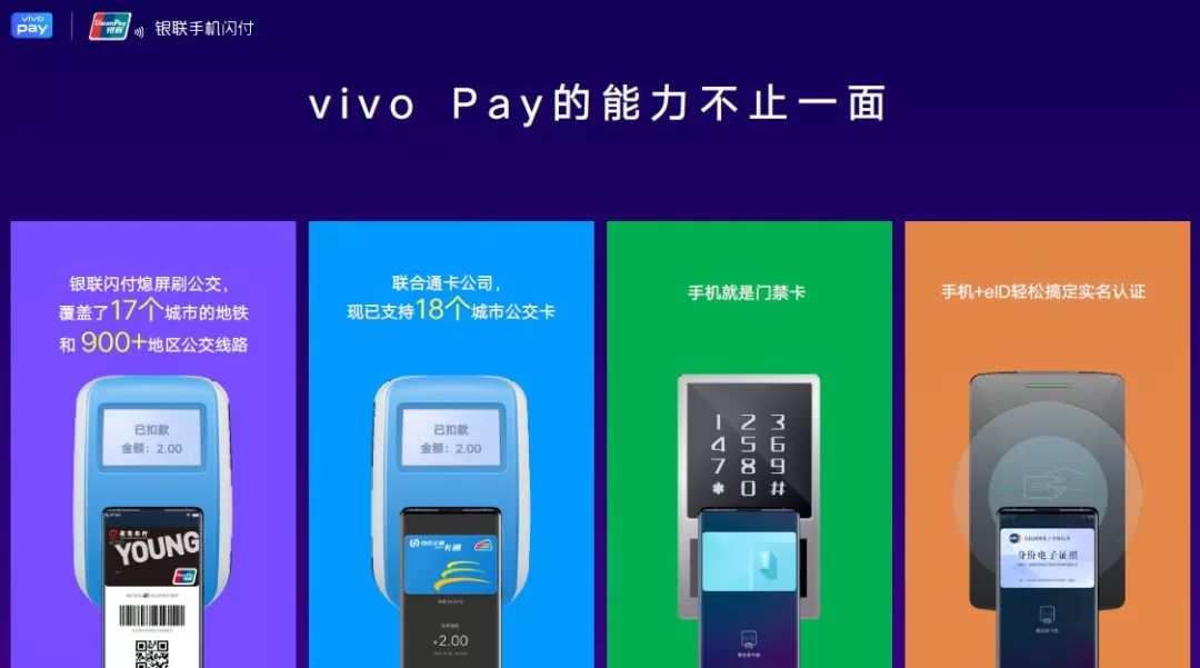 银联手机闪付vivopay正式出道