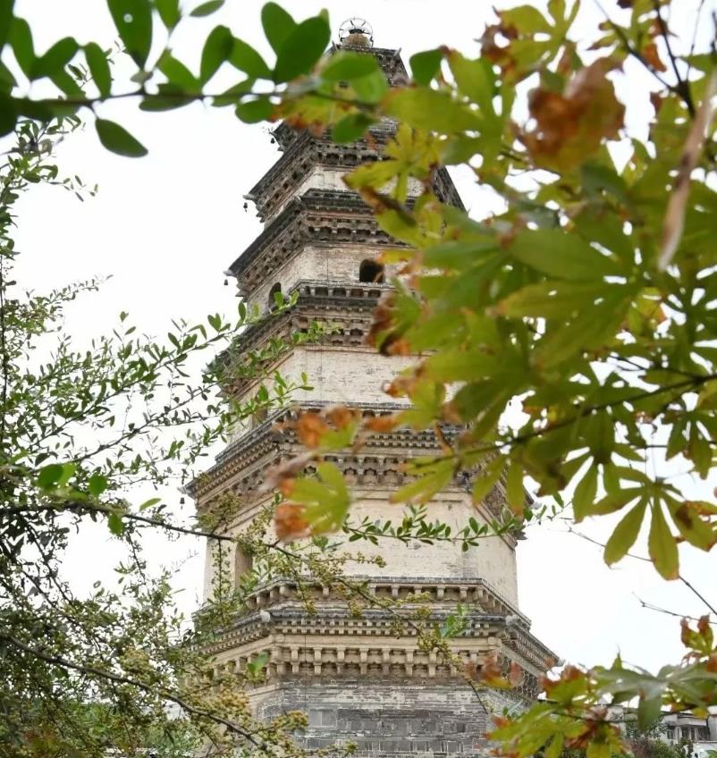 西平县古迹探访之宝岩(严)寺塔