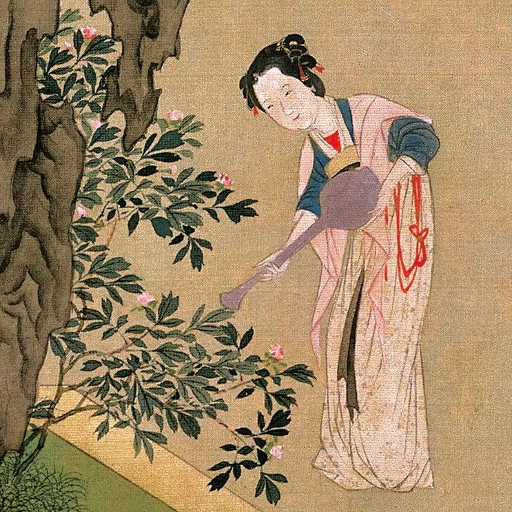 绝世名画汉宫春晓图长卷全幅无删减3亿像素收藏级