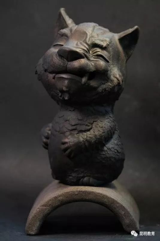 学非遗喵90后传承人上线带你捏一个最萌瓦猫