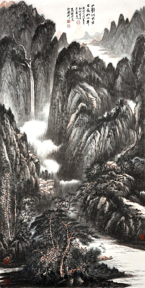 腕底江山意象新,茫茫丘壑有诗魂——著名山水画家高杰作品欣赏