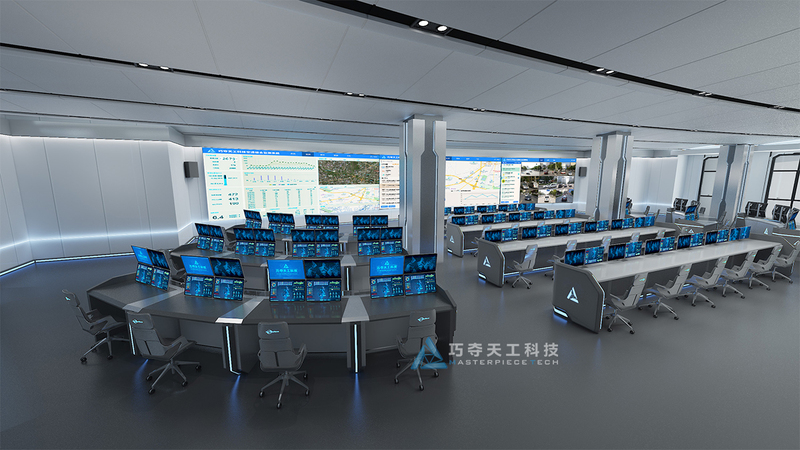指挥中心控制台应用不同指挥中心场景效果展示