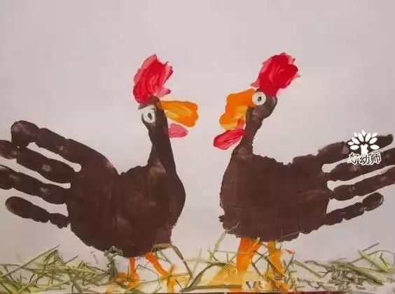 儿童手掌画丨创造手掌上的彩色奇迹!