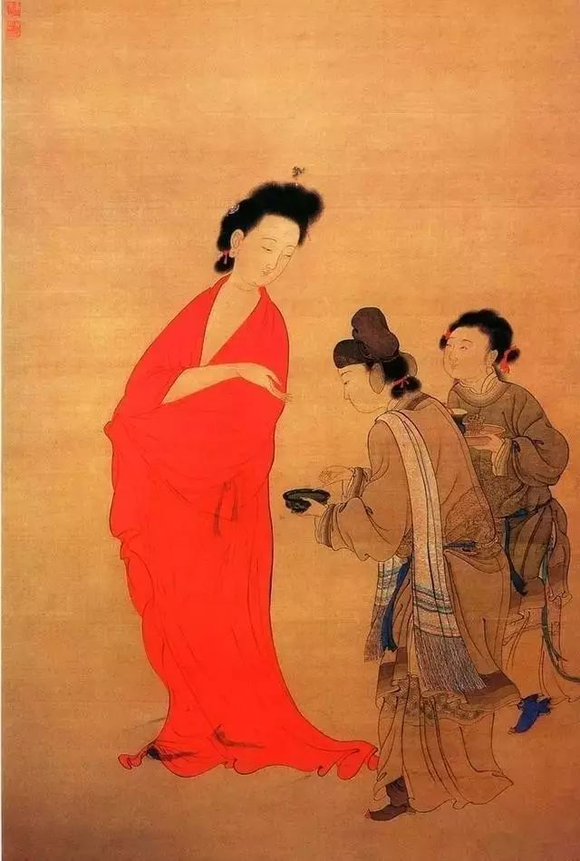 历代画家笔下的杨贵妃风姿绰约