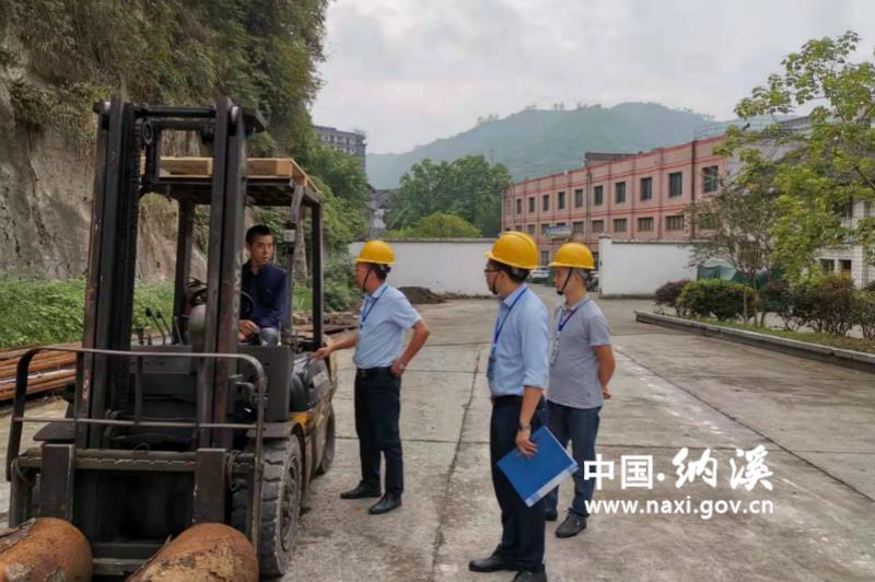 渠坝镇:特种设备安全检查 消除隐患