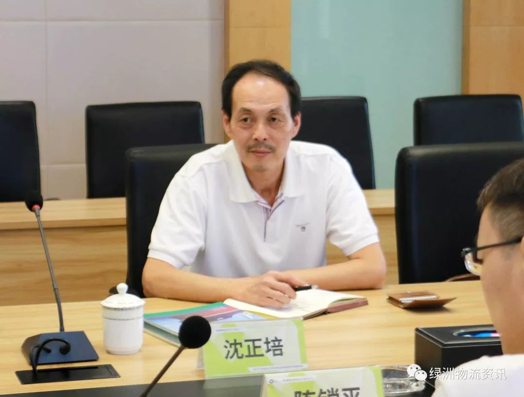 宝英物流王晟总经理高度肯定了我司的发展战略和对市场机会的把握能力