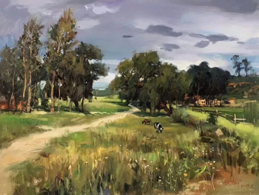 艺展中国飞舞生命的力量陈渐油画作品展