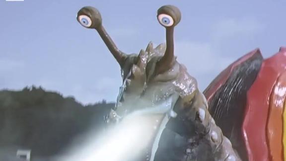 迪迦奥特曼具有鳄鱼和蜗牛特征的宇宙怪兽达拉班