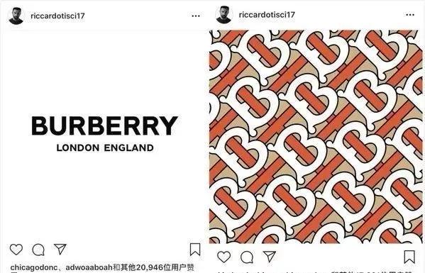 同时将品牌logo换成了无衬线字体的"burberry london england"